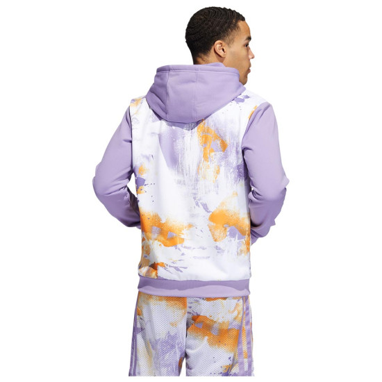 Adidas Ανδρικό φούτερ Q2 AOP Hoody Adidas Ανδρικό φούτερ Q2 AOP Hoody